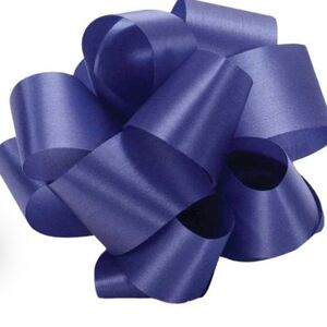 *(5 Yards of Royal Blue Acetate Ribbon 2.5 Inches Wide)